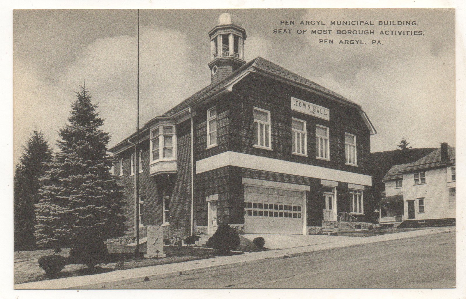 Pen Argyl Municipal Building PEN ARGYL PA Vintage Northampton County