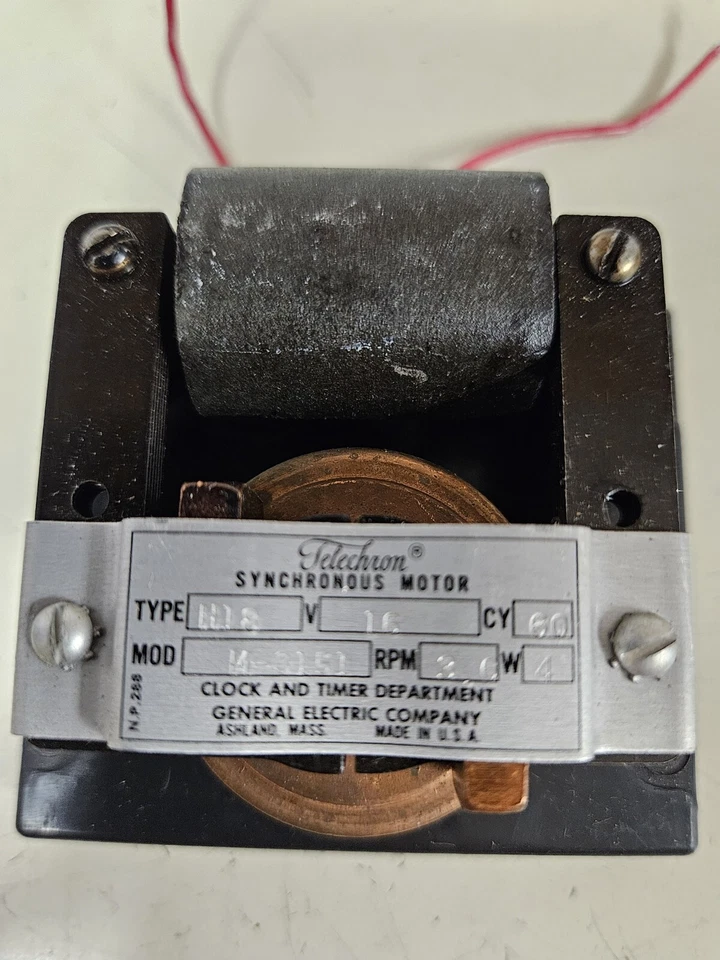 Conjunto de motor Nutone LD 49, LB56 LC56 totalmente probado #1138A.000. Foto 3 de 4