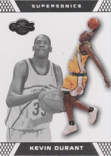 PSA 8 2007-08 TOPPS Black Border Kevin Durant Rookie Rc #112 | eBay