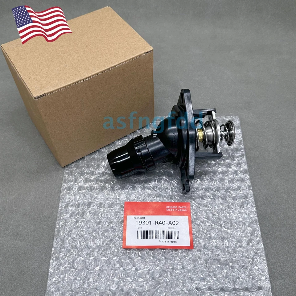 Новый термостат охлаждающей жидкости двигателя для Honda Acura 19301-R40-A02 США - Изображение 3 из 4