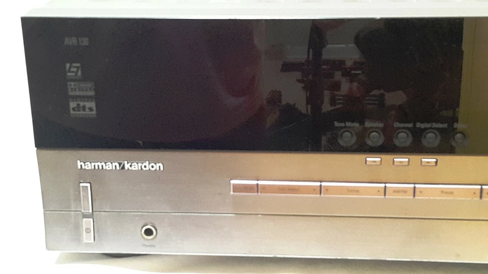 Harman Kardon AVR 130 AV Receiver Amplifier Tuner Stereo Theater Works - Image 2 of 4