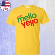 Enjoy Mello Yello Men's Yellow Size S-5XL
