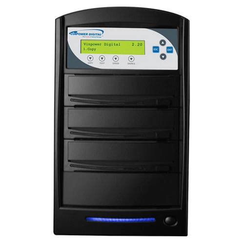 1-2 Network DVD CD Disc Duplicator Copier USB 3.0 + 320GB HDD SHARKNET-2T-DVD-BK - Image 2 of 4