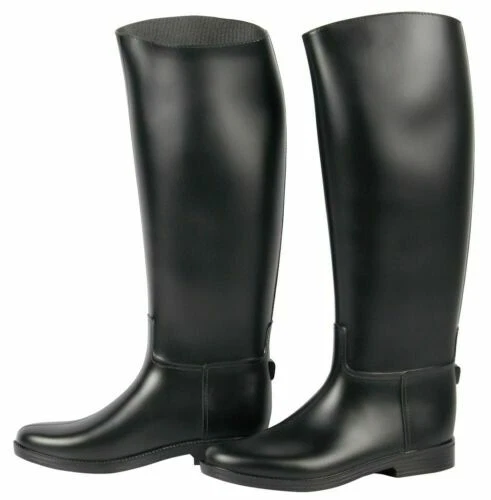 Rubber Tall Riding Boots
