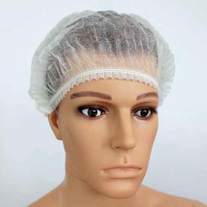100x Disposable Hair Nets Spray Fake Tanning Hair Net Catering Mob