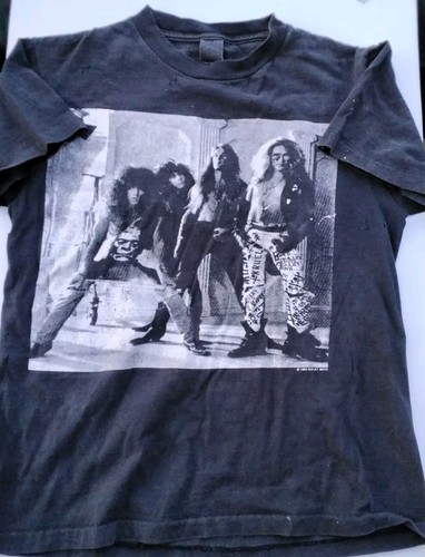 Vintage 1989 BULLET BOYS Debut Tour L Shirt Rock Metal Music Hair Band