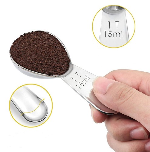 304 Coffee Scoop, Stainless Steel 1 Table Spoon 15ML - Picture 2 of 4