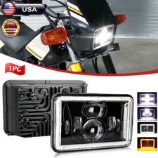 4x6" Square Motorcycle LED Headlight Hi Lo Beam for BW200 350 50 XT225 350 WR250
