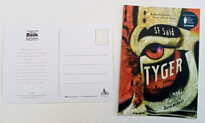 Promo Postkarten x 2 - '' Tyger '' S F Said