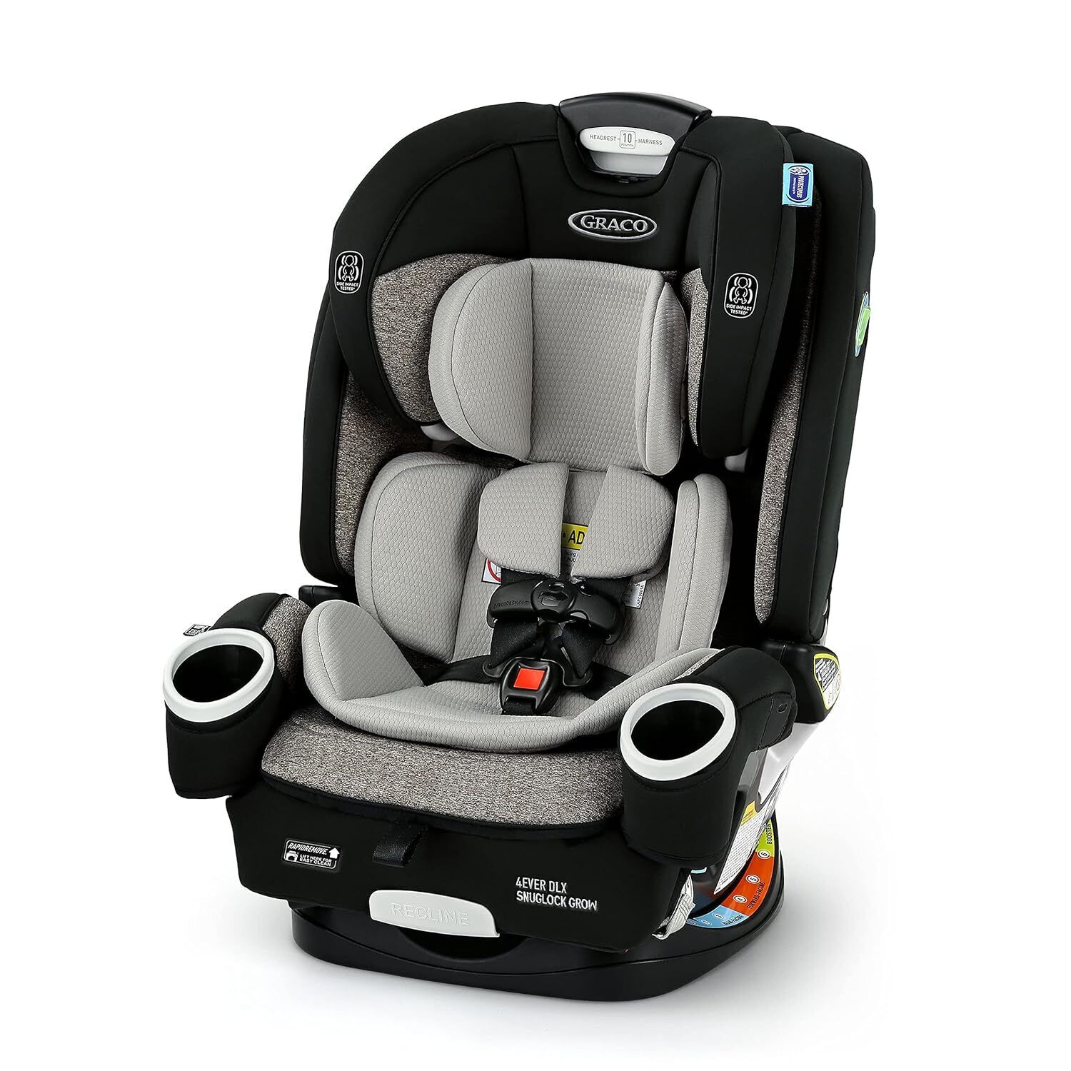 Graco 4Ever DLX SnugLock Grow 4-in-1 Convertible Car Seat - Henry