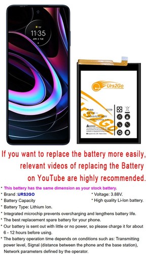 For Motorola Edge 5G UW (2021) XT2141-2 5100mAh Substitutable Internal Battery - Picture 2 of 2