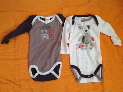 ABSORBA ZWEI BODYS JUNGEN 6 MONATE (BG01/31/10-20B ) 