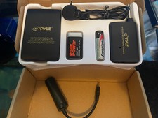 Pyle PDWM96 Professional Lavalier Wireless Microphone System WITH BOX