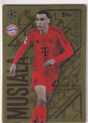 Topps Match Attax CL 24/25 No. GE 5 Jamal Musiala Gold Edge