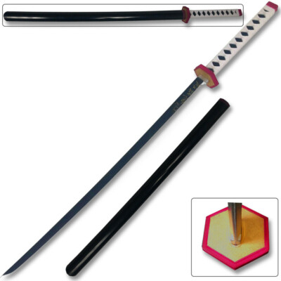 #ad Fantasy Foam Samurai Katana Sword Demon Tomioka Slayer $22.54