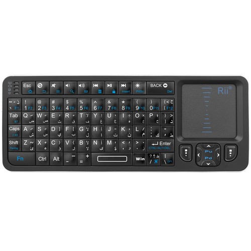 Mini Bluetooth Keyboard,Backlit 2.4GHz Wireless Keyboard with IR Learn Touchpad - Picture 21 of 21