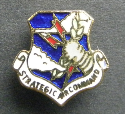 Strategic Air Command USAF Mini Tie Lapel Pin 5/8ths inch Small | eBay