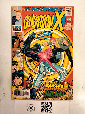 Flashback Generation X #1 NM Marvel Comic Book X-Men Banshee Beast 18 HH11