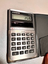 Sanyo Amorphous Solar Battery Calculator Vint...