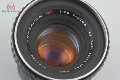 Zenza Bronica ZENZANON MC 80mm f/2.8 by Carl Zeiss Jena DDR Zenza Bronica ZENZANON MC 80mm f/2.8 by Carl Zeiss Jena DDR