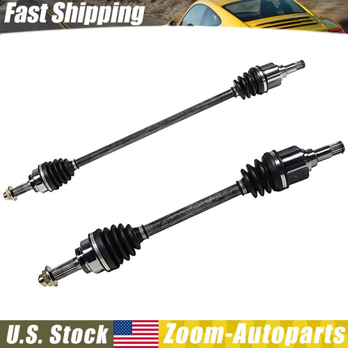 Front LH & RH Pair CV Axle Shaft For Ford Festiva Manual Trans 1.3L 1988-1993