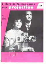 Vintage 1950's Three Dimension Company TDC Projector Catalog Brochure