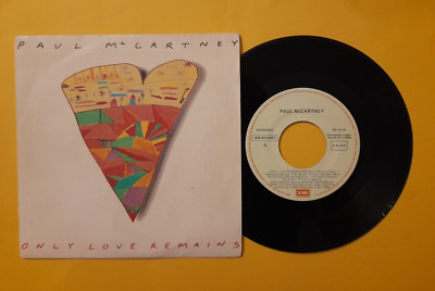 THE BEATLES PAUL MCCARTNEY ONLY LOVE REMAINS'' SPANISH  7''  VERY RARE
