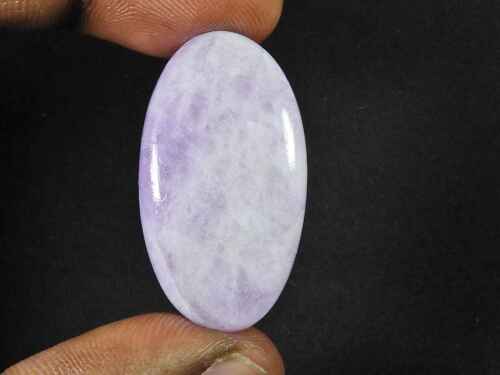 41Cts. Natural Pink kunzite Oval Cabochon Loose Crytsal Gemstone 19X35X5MM L140 - Picture 1 of 9