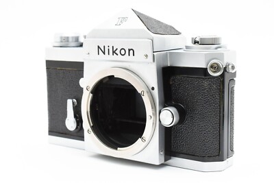 フィルムカメラ Nikon F Eye Level Silver Body Nikon F Eye Level Silver 35mm SLR Film Camera Body w/ strap