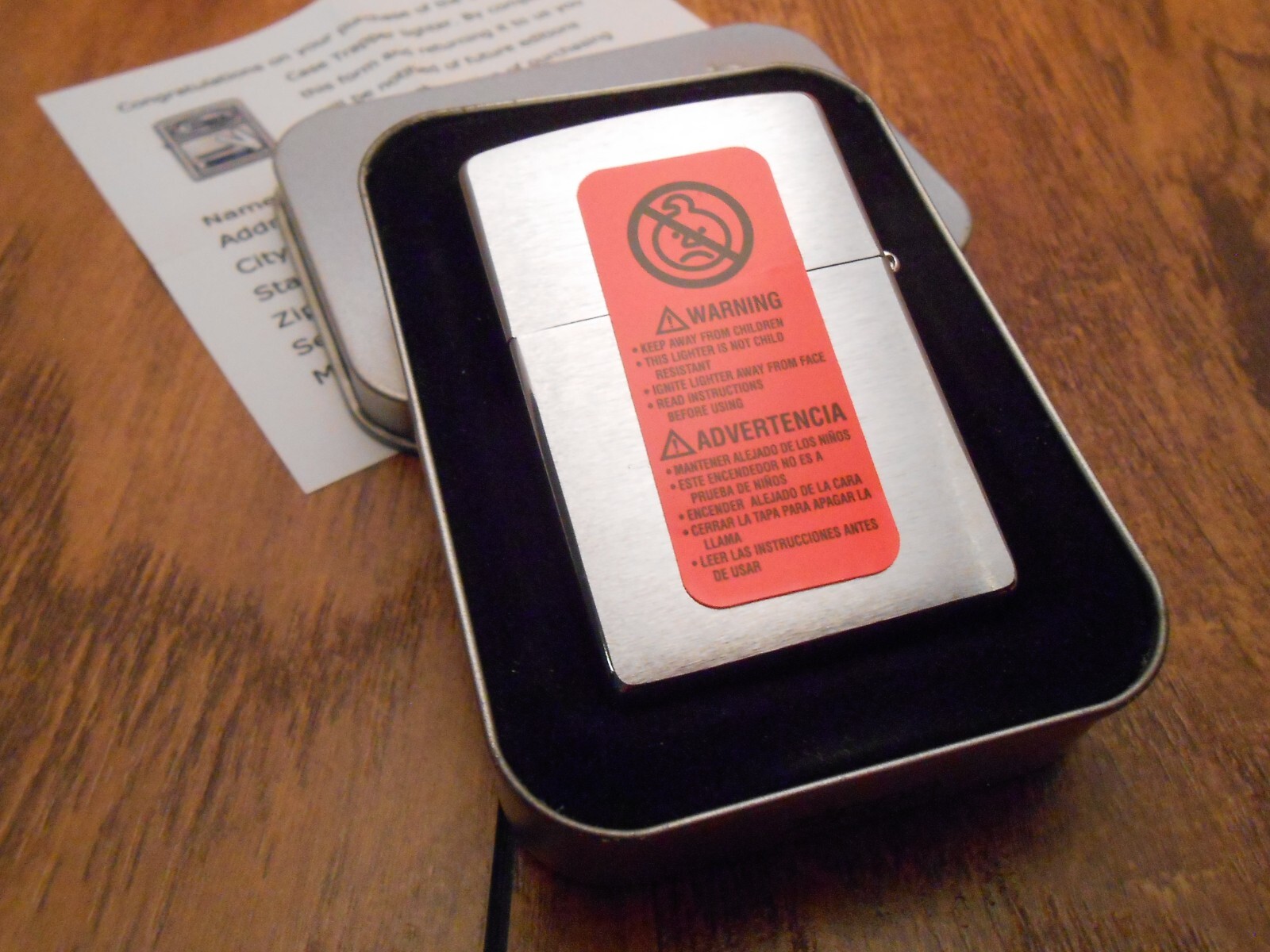 CASE XX 2007 LIMITED EDITION SERIAL NUMBERED 1/250 TRAPPER KNIFE ZIPPO