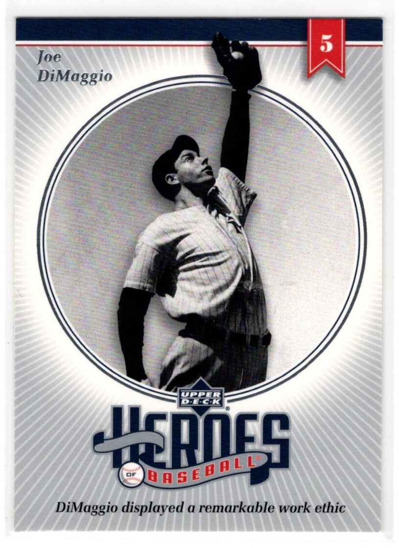 その他 Upper deck 2002 Joe DiMaggio Jersey Card 2002 Upper Deck Piece of History #39 Joe DiMaggio New York
