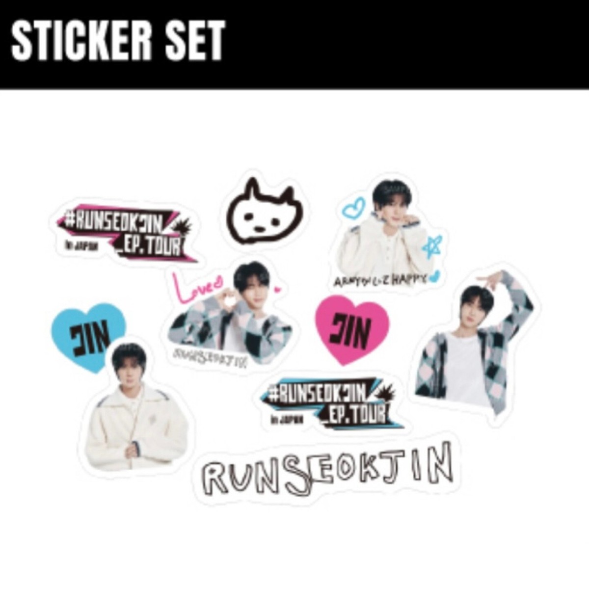 RUNSEOKJIN_EP.TOUR EU Tシャツ M RUNSEOKJIN_EP.TOUR in U.S. ツアーTシャツ黒Mサイズ - メルカリ