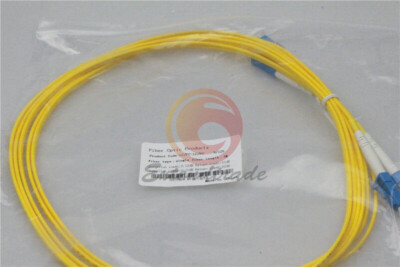 New 2PCS 3M LC-LC Simplex Singlemode Fiber Optic Cable Cord