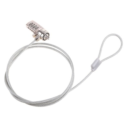 4 Digit Password Security Lock Chain Laptop Anti-Theft Lock Easy Installation - Photo 6/11
