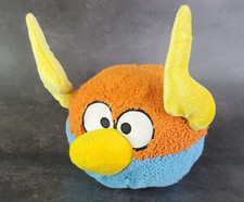 Angry Birds SPACE LIGHTENING Plush Blue Orange Stuffed Animal 2012 - NO SOUND