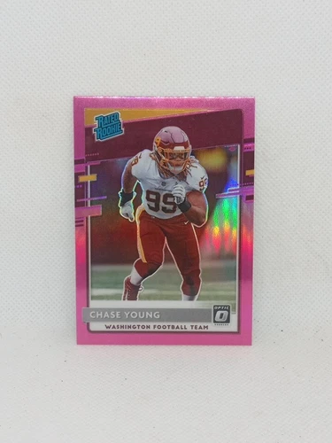 2020 Panini Donruss Optic Rated Rookie Pink Chase Young #166