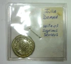 Julia Domna Denarius 196AD Ancient Rome Silver Coin