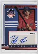 2023 Panini USA Baseball Stars & Stripes Tyler Inge #NTDP-TI Auto 1u6