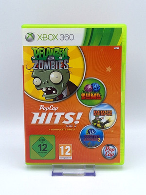 PopCap Hits! Vol. 2 - Microsoft Xbox 360 - CiB - PAL DE Version - Top Zustand