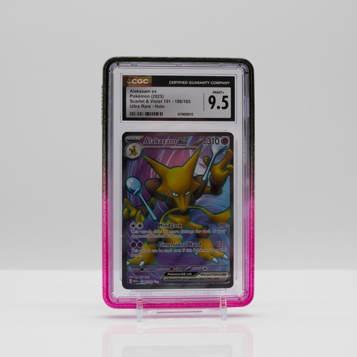 Alakazam ex graded CGC 9.5 for sale on eBay