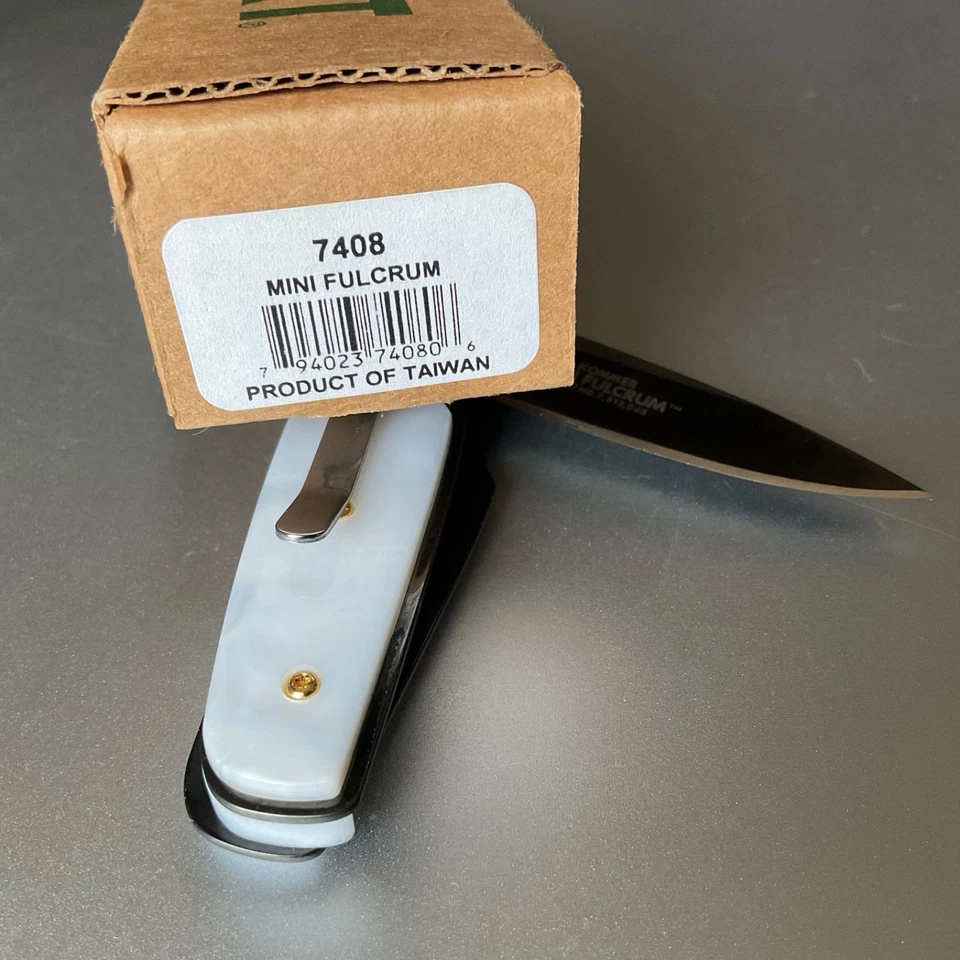 CUCHILLO PLEGABLE CRKT MINI FULCRUM Foto 4 de 4