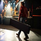 Electric Bass Guitar Hardshell Case Wood Square Carrying Portable Waterproof Box — photo 8
