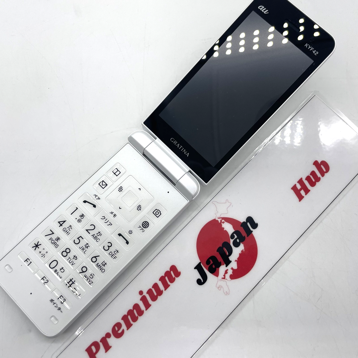 KYOCERA KYF42 GRATINA KEITAI Android Flip UNLOCKED SIM Free White