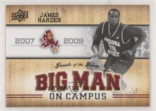 2009-10 Upper Deck Greats of the Game Big Man on Campus James Harden #117 n1u