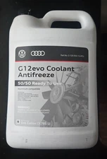 Genuine Volkswagen VW Audi 1 Gallon Coolant Antifreeze G12E0501GTRU