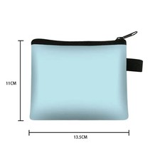 Personalized Wallets Men Woman High Quality Canvas Print Wallets Kids Short Purs