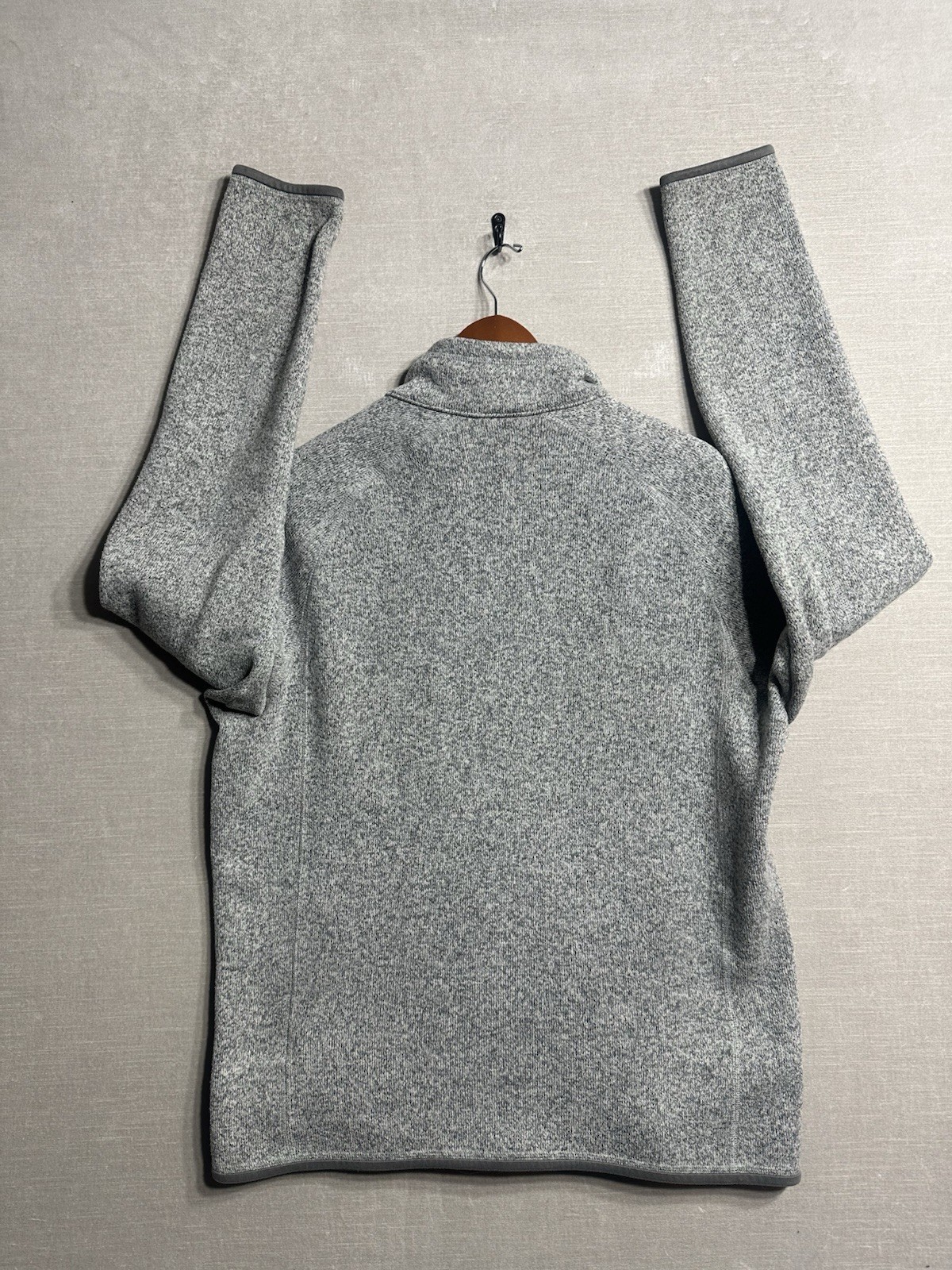 Patagonia Men's Better Sweater Jacket Full Zip Gray Size Large Long Sleeve 25527 thumbnail 8