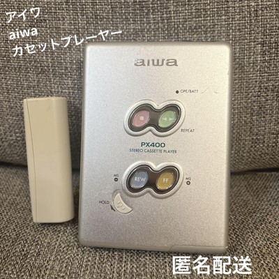 アイワ aiwa カセットプレーヤー PX400 ポータブル 希少 AIWA Portable Cassette Player PX400 Rare Vintage Retro Audio