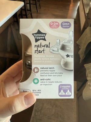 Tommee Tippee Natural Start Anti-Colic 0-2 Extra Baby Bottles 5 Oz