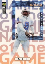 Steve McNair 1997 Collector's Choice Names of the Game #70